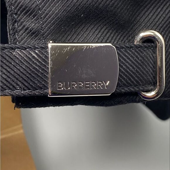 Burberry Horseferry-Motif Canvas Baseball Cap size S - Picture 4 of 9
